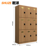 枢泽 浴室衣柜 九门 台