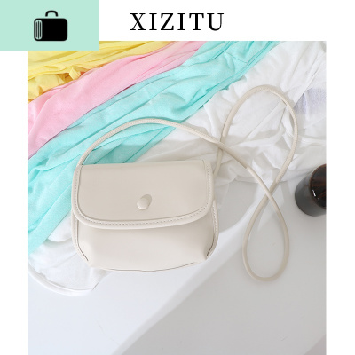 韩版小包包2020新款简约小方包ins夏季少女小挎包百搭单肩斜挎包NEW LAKE女斜挎包