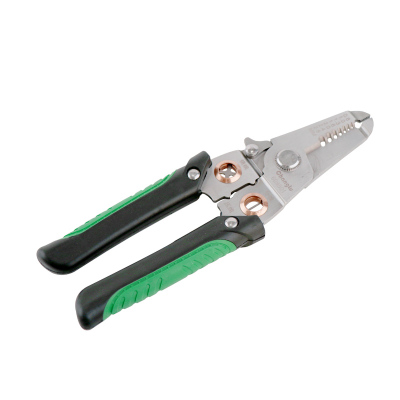 长鹿工具 不锈钢多功能剥线钳7.5寸 1把