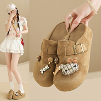 2026春季新款勃肯鞋ins韩版女学生懒人一脚蹬半托休闲鞋街拍