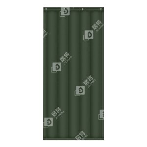 居将 牛津布棉门帘保暖保温门帘防风防寒 绿色1500*2100
