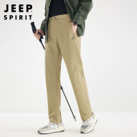 JEEP吉普2025春季新款男式登山运动裤轻便柔软防风透气休闲