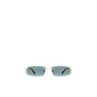 Cartier[当季新品]男款太阳镜有色镜片弧形镜腿徽标设计