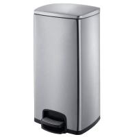 德力彩不锈钢垃圾桶30升 个