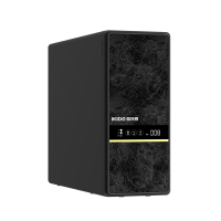 易开得净水器小巨人系列T2S台下式800G反渗透净水机黑色款