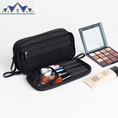 化妆包女小号便携网红ins风简约超火品随身大容量旅行可爱收纳袋 三维工匠收纳包