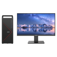 紫光 台式机 D3830 G5t 海光 3450/16GB/1TB SSD/独立显卡:8G/显示器23.8