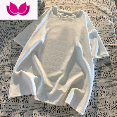 七斓2023新款日系短袖t恤女潮ins韩版洋气宽松外穿学院风百搭上衣