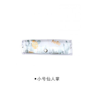 权夫人创意小清新眼镜收纳盒便携式塑料透明轻便近视眼镜盒女款学生