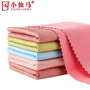 小仙马 鱼鳞抹布百洁布 25*25CM 条