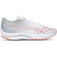 MIZUNO舒适流行男士跑步鞋Wave Rebellion Sonic 2简约灰白网面透气百搭