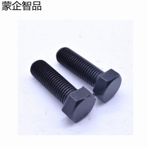 蒙企智品 六角头螺栓20×100MM 发黑 个