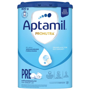 Aptamil德国原装进口爱他美经典版pre段0-6个月婴幼儿配方奶粉800g