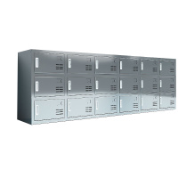 景福达换鞋柜单面18门个