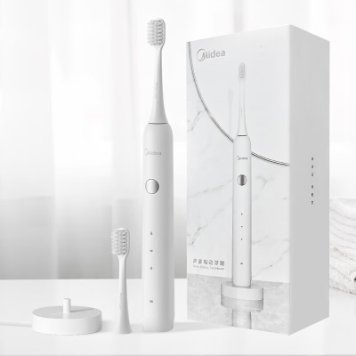 美的 电动牙刷男女成人软毛声波全自动 MC-AJ0101