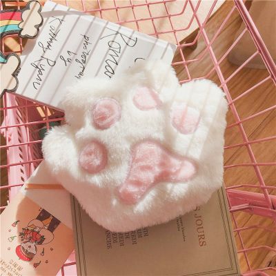 lolita包包韩版学生甜美可爱女包毛绒新款2020日系熊掌斜挎单肩包