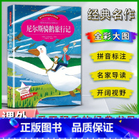 尼尔斯 [正版]爱不释手的成长经典尼尔斯骑鹅旅行记名家全程助读快乐阅读打造经典阅读典范彩图注音版无障碍阅读黑龙江美术出版