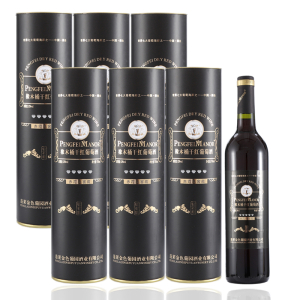 六瓶 Pengfei Manor黒桶钻石橡木桶窖藏红酒赤霞珠干红葡萄酒