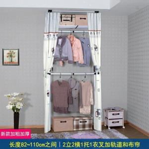 BONJEAN简易落地衣帽间衣柜开放式衣架晾衣架顶天立地卧室置物架挂衣帽架