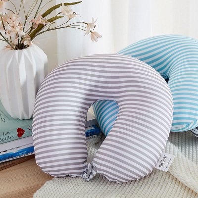 罗莱成人U型护颈枕聚酯纤维填充颈部支撑好睡眠设计