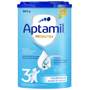 Aptamil德国原装进口爱他美经典版3段10-12个月婴幼儿配方奶粉800g