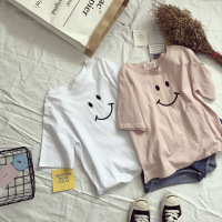 夏季新款韩版学生女士短袖T恤女学生衣服宽松上衣打底衫女装