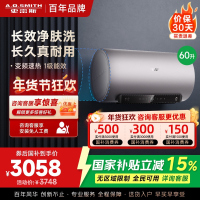 AO史密斯电热水器60升 短款 国家补贴 80吨长效净水洗 免清洗 3kW变频速热 金圭特护 E60ED6-B