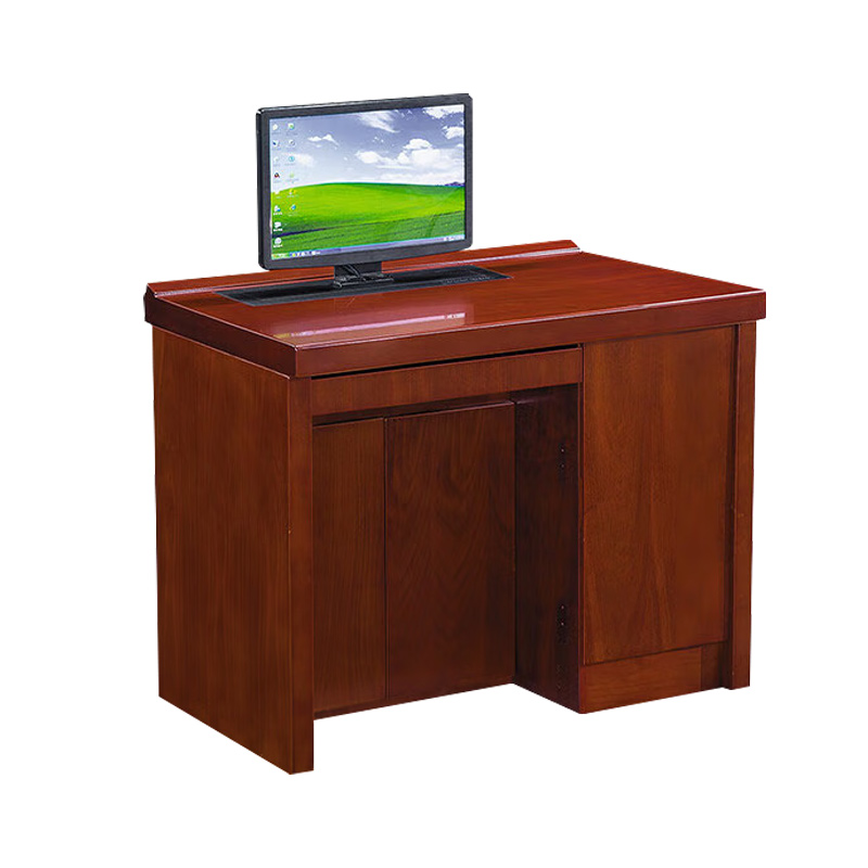 初嘉(CJ)DNZ-04智能会议学习培训桌多媒体升降桌智能培训电脑桌 单人位