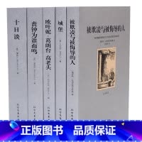 [正版]外国名著套装5册 欧叶妮葛朗台高老头 十日谈 城堡 被欺凌与被侮辱的人 丧钟为谁而鸣 外国文学小说 青少年成人