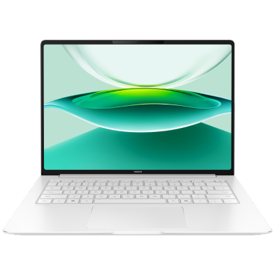 荣耀MagicBook Pro 14 2025超轻超薄AI笔记本电脑 3.1K超高清高刷屏 空间音频 UItra5-225H 32G内存 1TB固态 触控 月光白