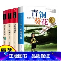 [全套4册]四年级下册推荐书 [正版]青铜葵花曹文轩原著完整版江苏凤凰少年儿童出版社文学获奖作品四年级下册课外书三至五六