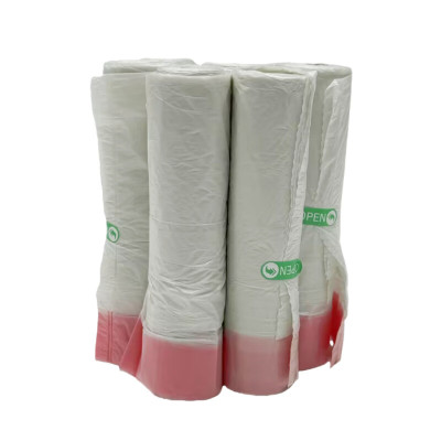 植巾 L240 45*50cm 抽绳款 165个/包 垃圾袋 (计价单位:包) 乳白色