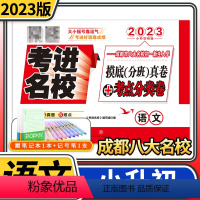 [正版]2023版考进名校语文 成都市八大名校初一新生入学摸底分班真卷考点分类卷小升初真题试卷集锦小学升初中卷子四川小