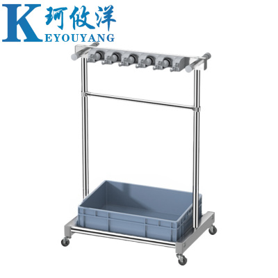 珂攸洋单排拖把架置物架 5拖12钩 个