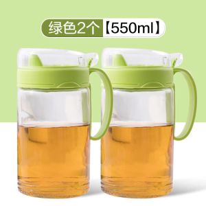 茶花油壶玻璃厨房家用油罐壶塑料小酱油醋壶装香油调料瓶油瓶