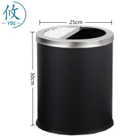 攸 半盖式垃圾桶 25*30cm 个