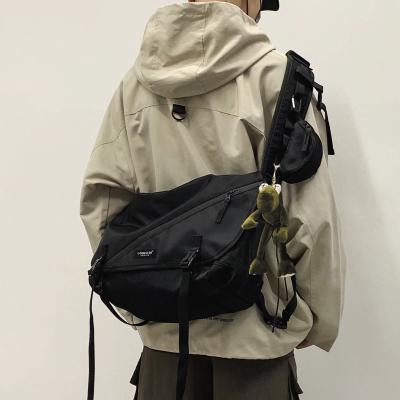 派尼美特工装包斜挎包男士潮牌日系ins潮挎包休闲学生大容量背包女单肩包