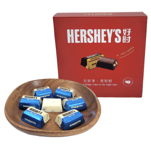 好时牛奶巧克力6粒纸盒装好运巧金砖婚庆结婚喜糖年货休闲零食品