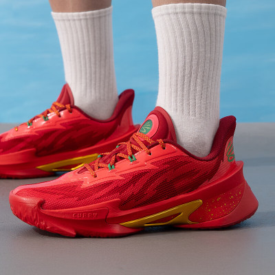 安德玛(Under Armour)UA男鞋女鞋运动鞋缓震舒适比赛训练时尚潮流篮球鞋3027983-600 ZP