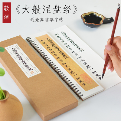 隋敦煌写经小楷《大般涅盘经迦叶菩萨品第十二》楷书毛笔书法字帖全集临摹卡片初学者唐人写经成人字卡近距离临摹字帖