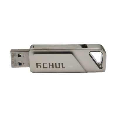 杰储(GCHUL) U100 深海系列 256G USB3.2 超高速固态闪存U盘/优盘 (计价单位:个) 银色