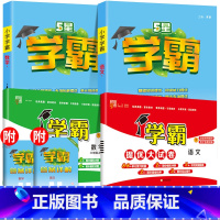 [套装4本]学霸2本(语数人教)+学霸提优大试卷2本(语数人教) 一年级下 [正版]2025春五星学霸小学学霸一二年级三