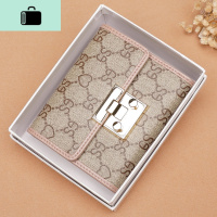 2020新款ins小钱包女短款韩版时尚折叠皮夹g家超薄钱夹卡包多卡位NEW LAKE