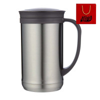 植巾 BWB200 500ml 不锈钢真空带滤网办公杯 保温杯 (计价单位:个)