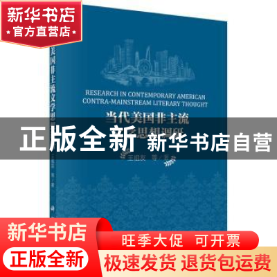 正版 当代美国非主流文学思想调研 王祖友等著 科学出版社 978703