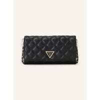GUESS高仿皮 quilted 女士斜挎包磁吸翻盖双层拉链手提单肩包