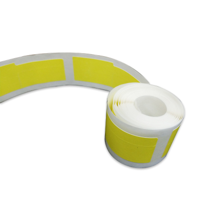 开仰（KAIYANG）P-40-Y-10线缆尾纤标签不干胶标签纸38*25+40mm/50片/卷黄色