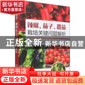 正版 辣椒茄子番茄栽培关键问题解析 编者:王迪轩//李亚荣//何永