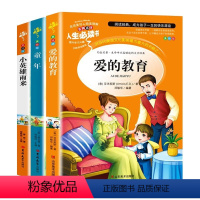 [正版]全套3册爱的教育小英雄雨来童年书高尔基完整版小学生6年级课外阅读书籍快乐读书吧上册六年级课外书经典书目原著