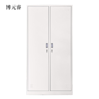 博元睿加厚二门钢制更衣柜员工柜铁皮职工储物柜带锁存包柜鞋柜